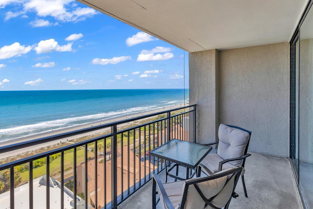 Lively Views From The Balcony At Ocean Forest Plaza Myrtle Beach Exterior photo